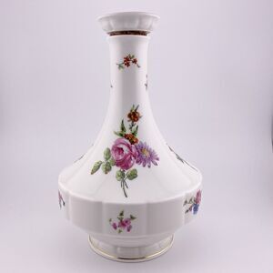 Vtg Haviland Limoges France Porcelain Chantilly 8.5 inches tall Bottle Decanter
